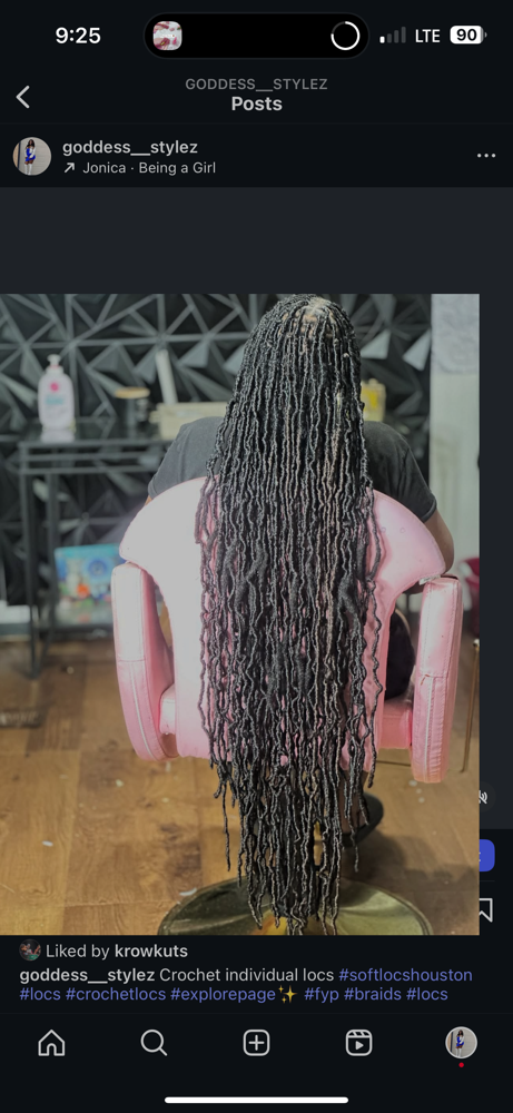 Soft Loc Individual Crochet XL at Goddess Stylez in Sealy, TX