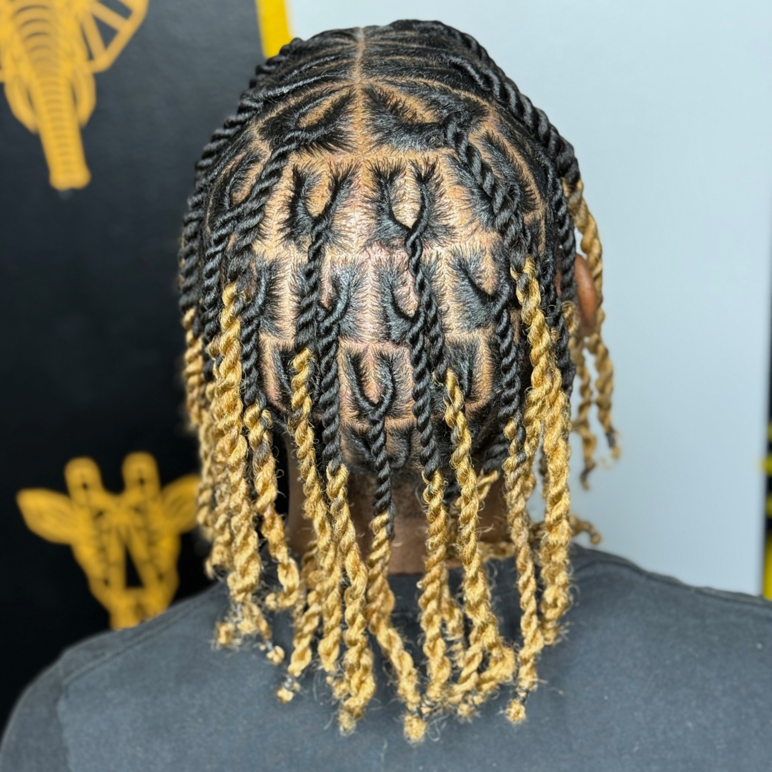 Kamikaze Twists (With Added Hair) at HALOD BEAUTY HOUSE in Jackson, MS