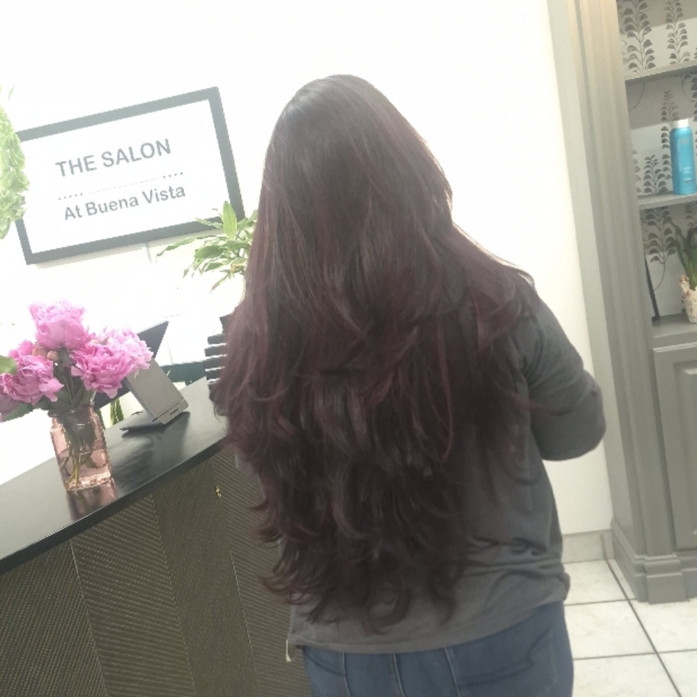 Extreme Length And Density at Celeste at The Salon at Buena Vista in Winston-Salem, NC