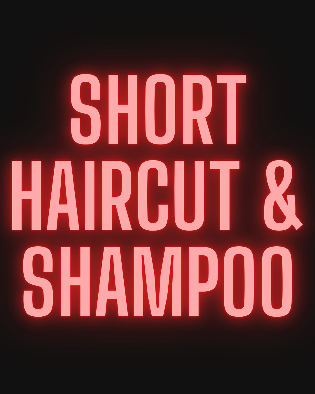 Short Haircut & Shampoo