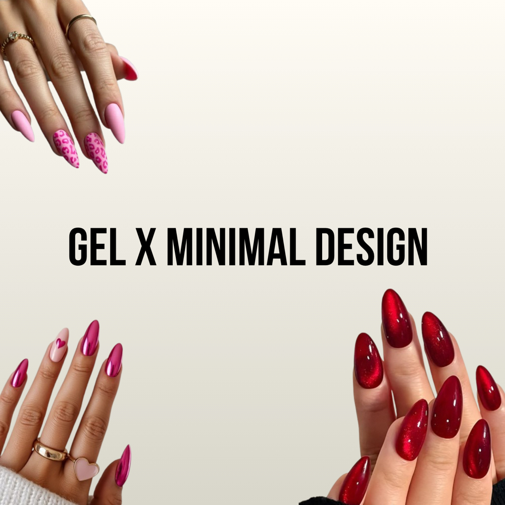 Gel X (Minimal Design) at Maria's Nails in Bloomington, IL