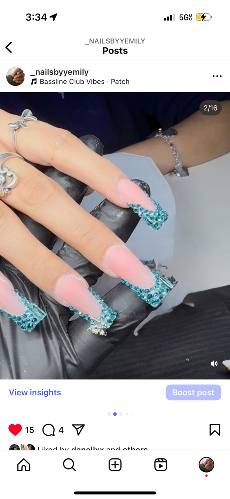 L Acrylic Full Set