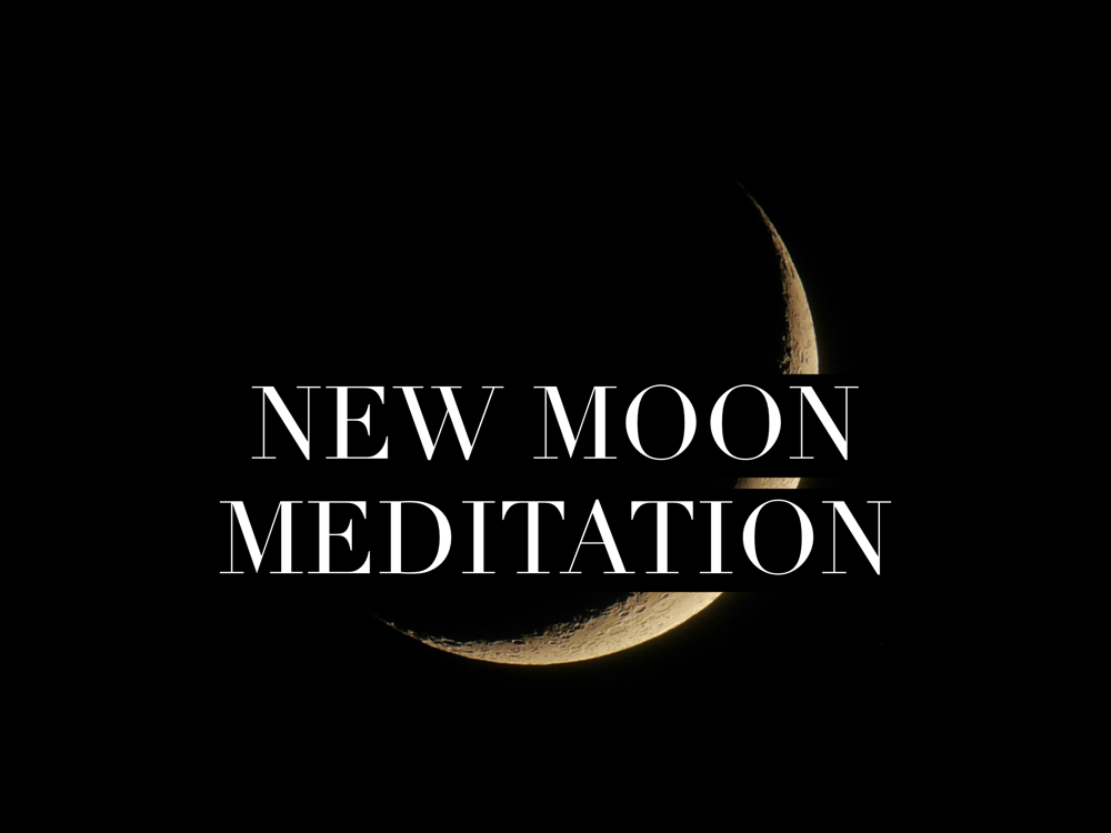New Moon Haircut W/ Meditation