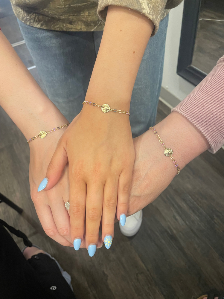 Gold Filled Enamel Bracelet