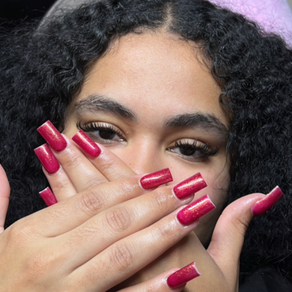 Lash & nail bundle at XO Beauty Bar in Trenton, NJ