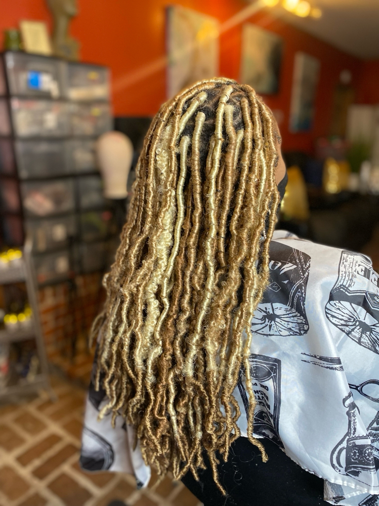 Mid Back Messy Locs
