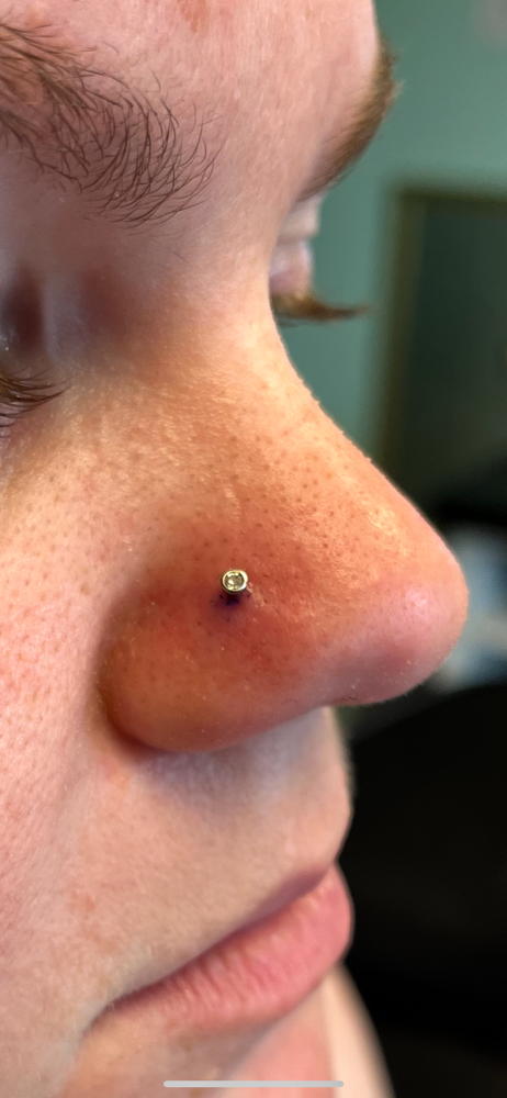Nostril Piercing at Sydney at Madame Voodoo’s in Warrenton, MO