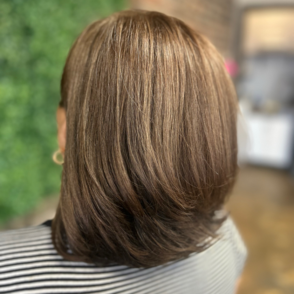 Woman Hair Cut at Beauteous Salon in Liberal, KS