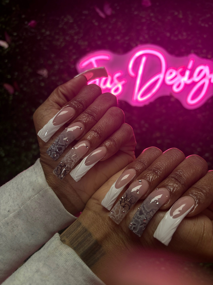 Long Curve Nails