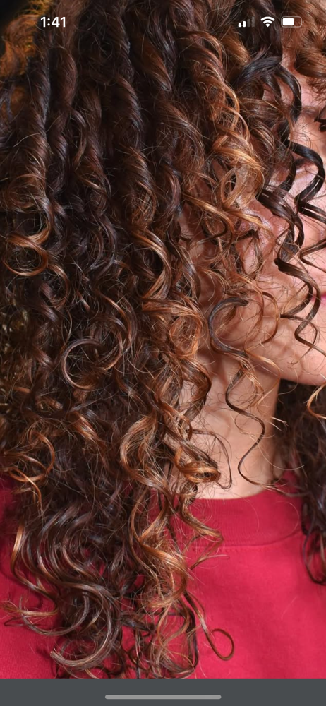 Curly Cut at Hair By Kylie M in Kansas City, MO