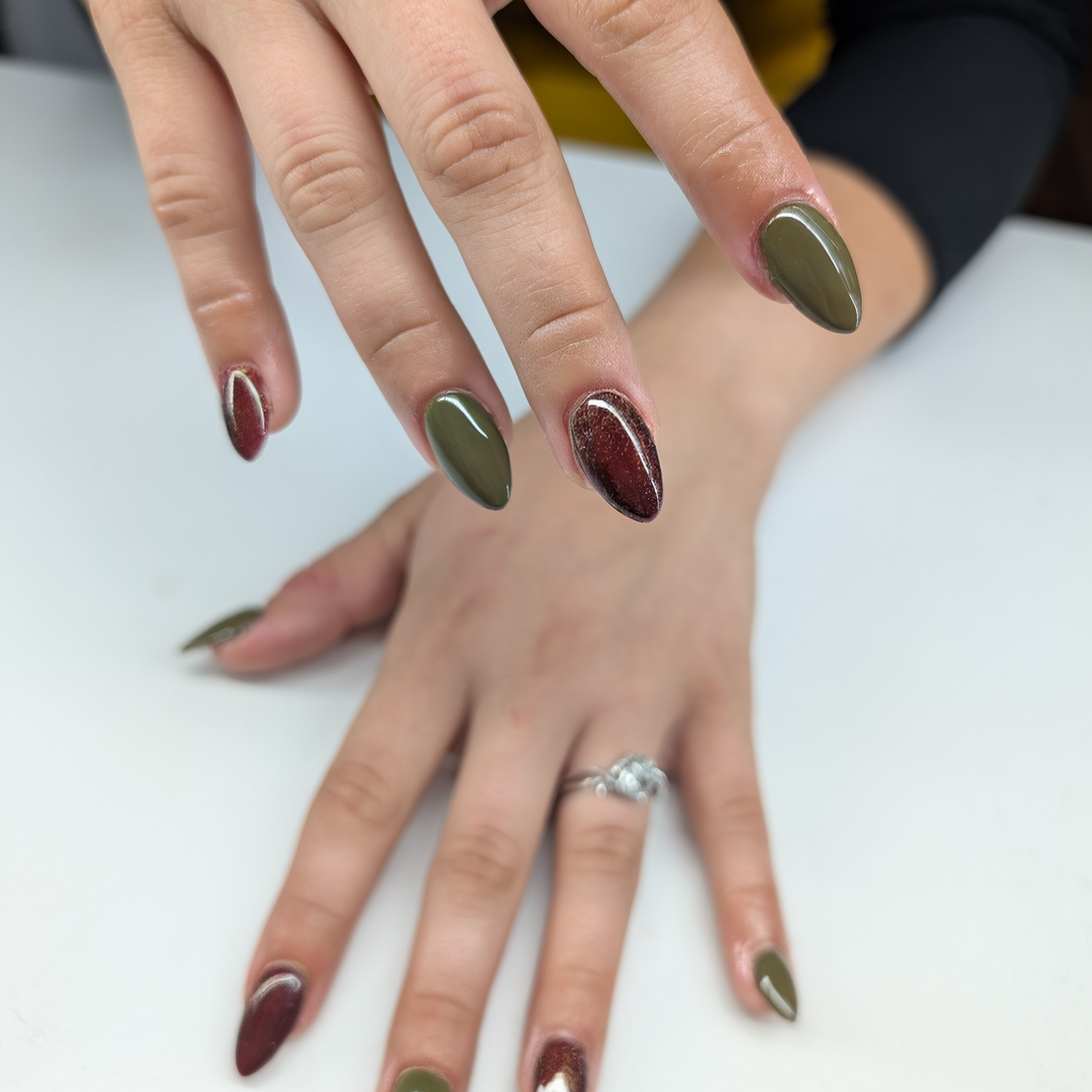 No Art Acrylic Fill-in at Rumors Hair & Nail Salon in Burton, MI