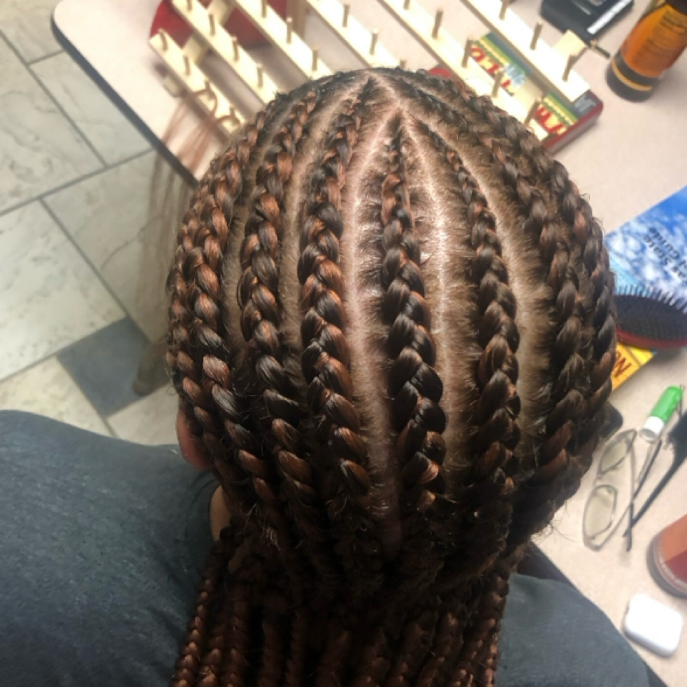 11+ Feed-in braids at The Braid Lyon in Smyrna, TN