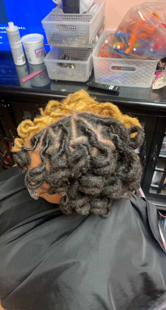 Retwist W/ Curls