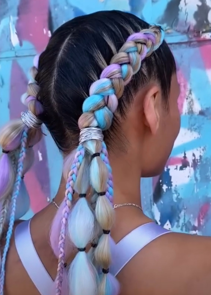 Festival/Rave Creative Braids
