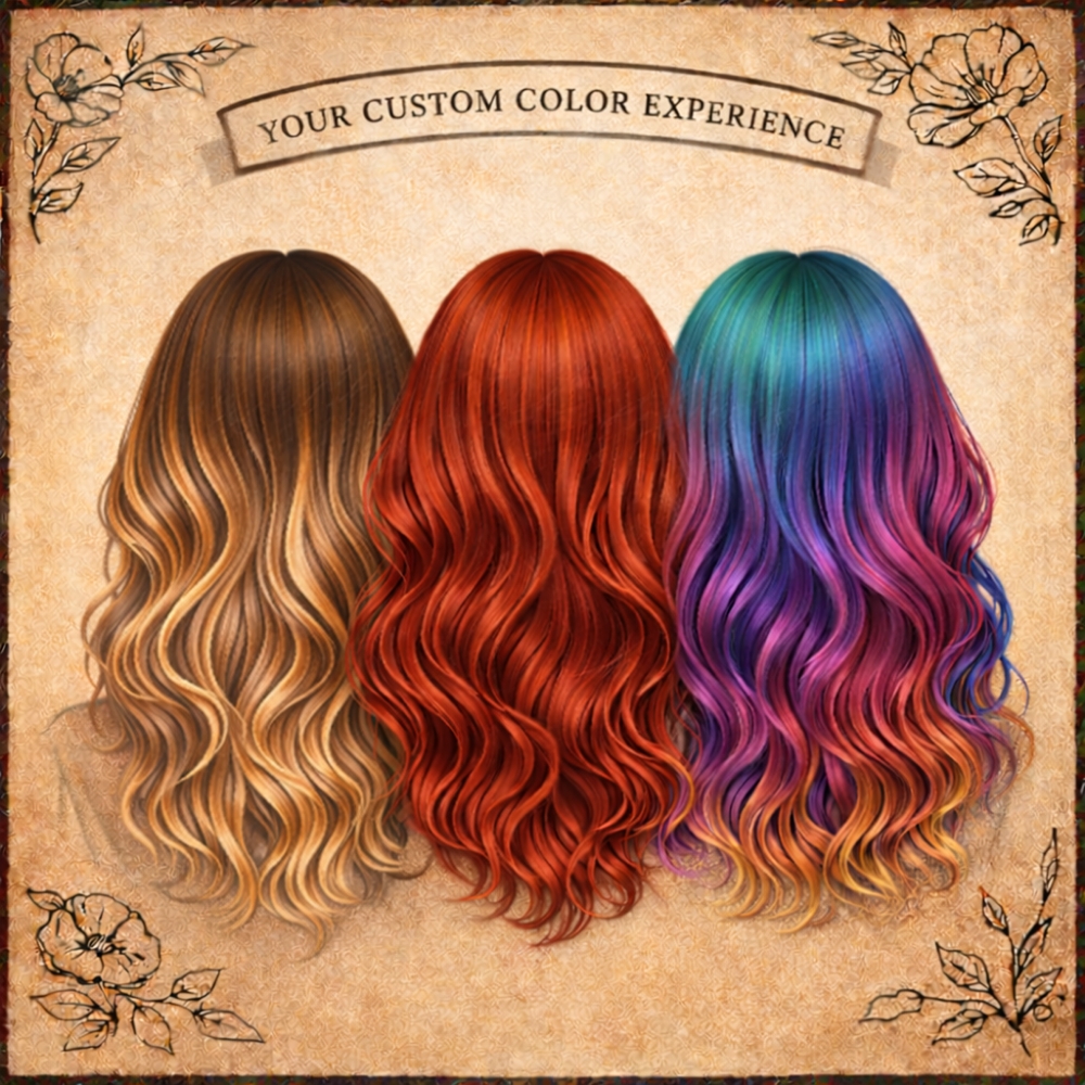 Custom Color Expierence at Stones and Strands LLC in Abilene, TX