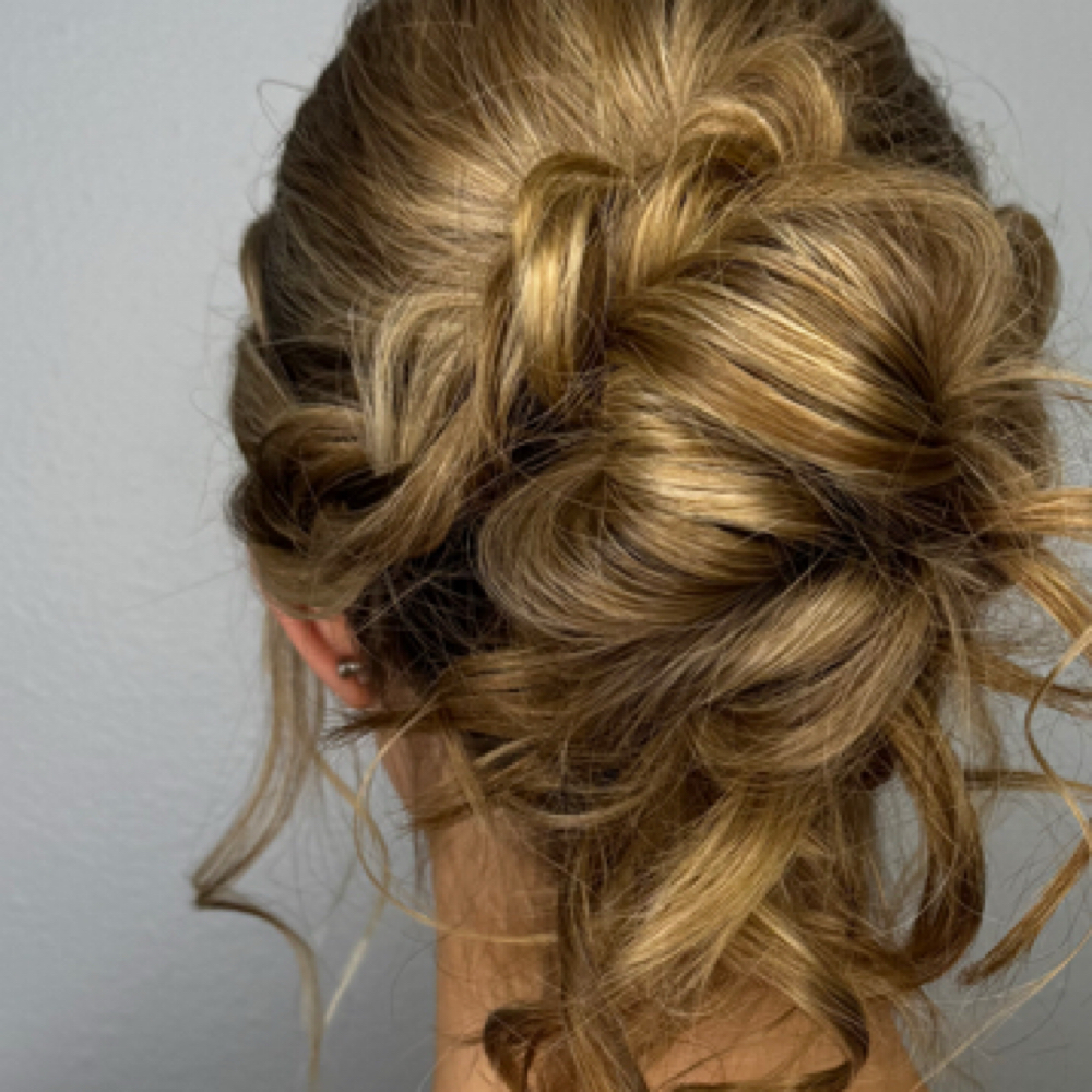 Updo/ Special Event Style at ZMDesigns Hair in Tomah, WI
