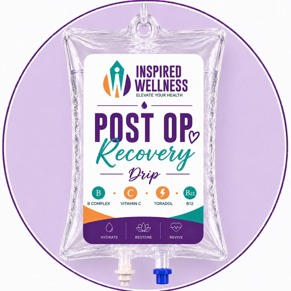 Post Op Recovery Drip 🩺 at Inspired Wellness in Hallandale Beach, FL