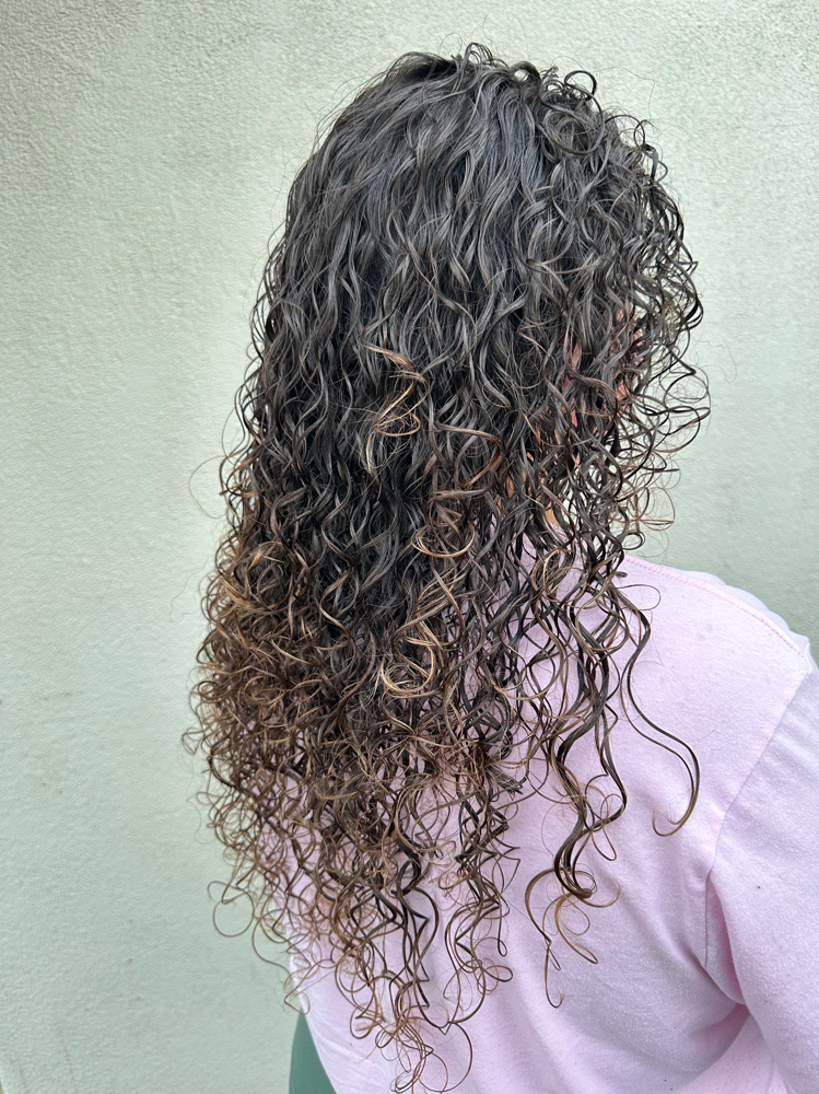 Curly Haircut