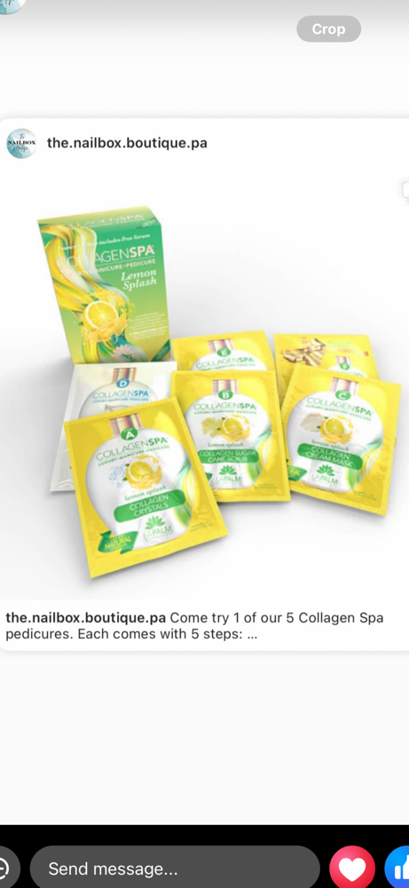 Organic Collagen Spa Gel Pedicure