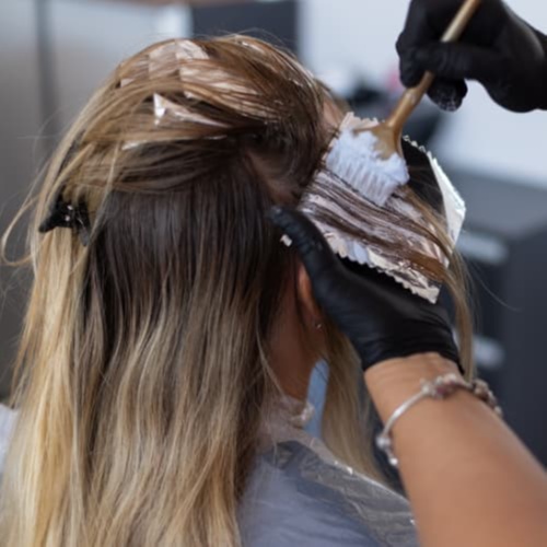 Partial Highlight + Gloss + Cut at Head to Toe Salon & Spa in Payson, AZ