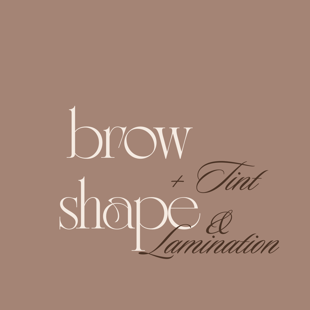 Brow Shape + Tint + Lamination at Thefansibrand in Towson, MD