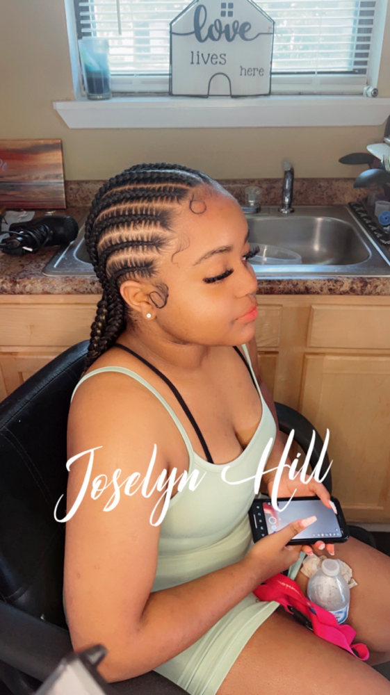 Adult Straight Back W/lashes