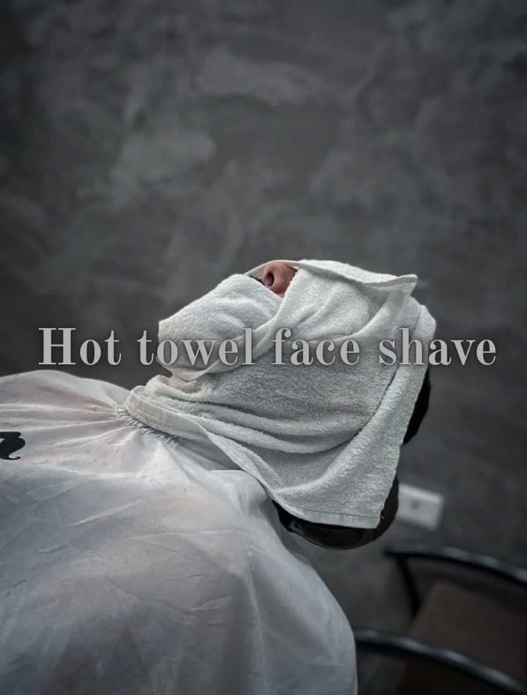 Hot Towel Face Shave