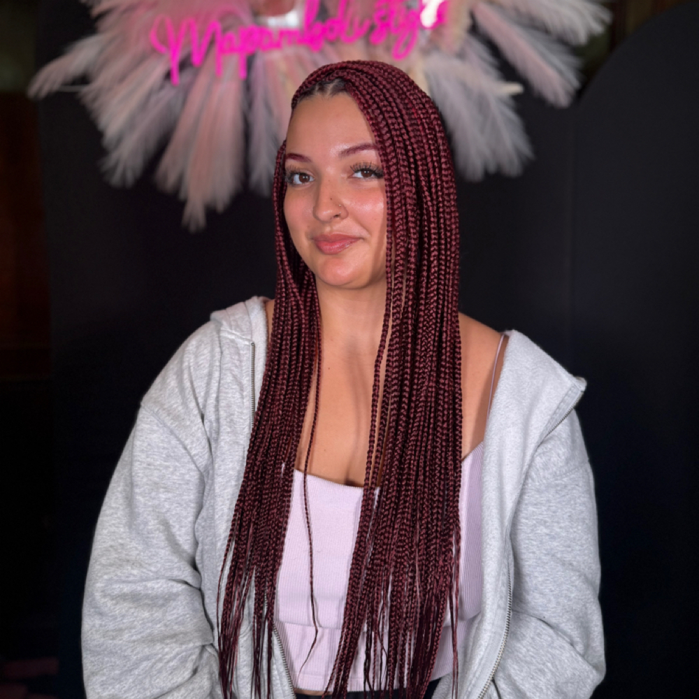 SMEDIUM KNOTLESS BRAIDS/Promo at mapamboli signature in atlanta, GA