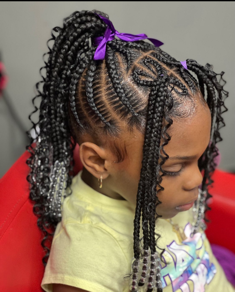 kids stitch braids