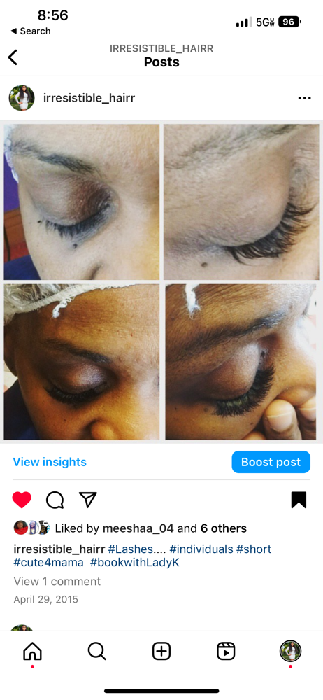 Individual Lashes
