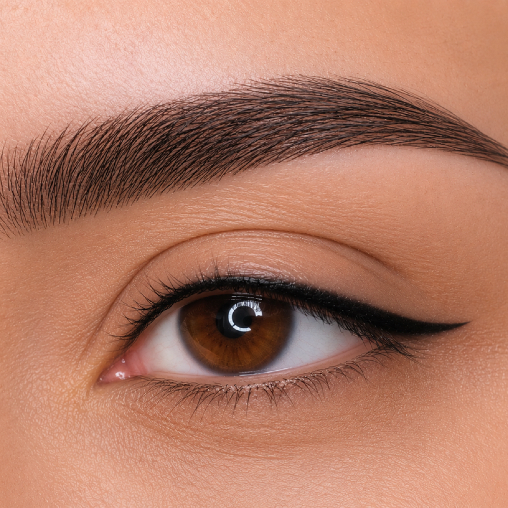 Winged Eyeliner at KM Permanent Cosmetics in Olympia, WA