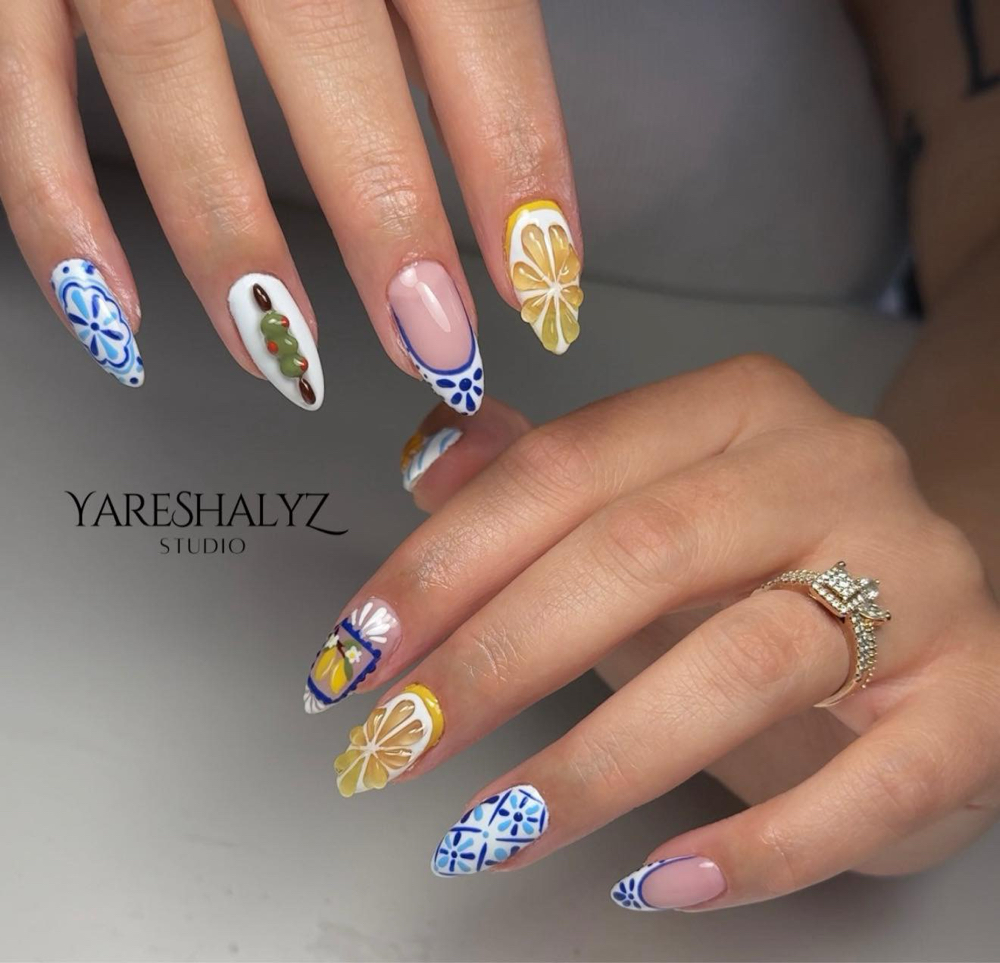 Hard Gel Manicure & Dry Pedi at Yareshalyz Nail Studio in Raeford, NC