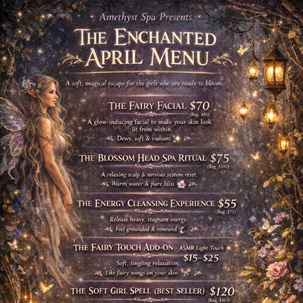 🧚♀️ THE FAIRY FACIAL at Amethyst Spa in Omaha, NE