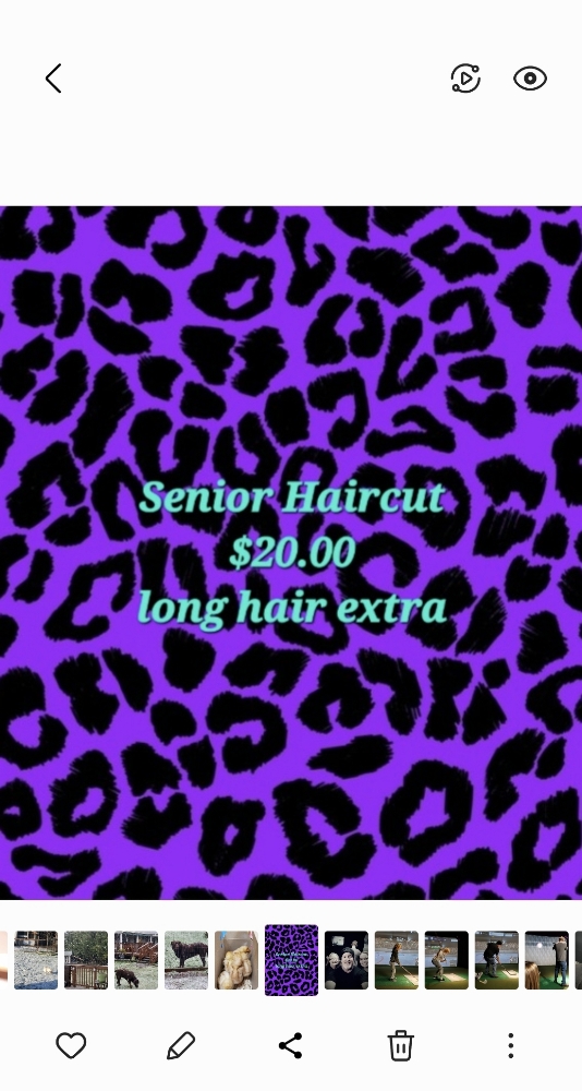 Senior Discount Haircut