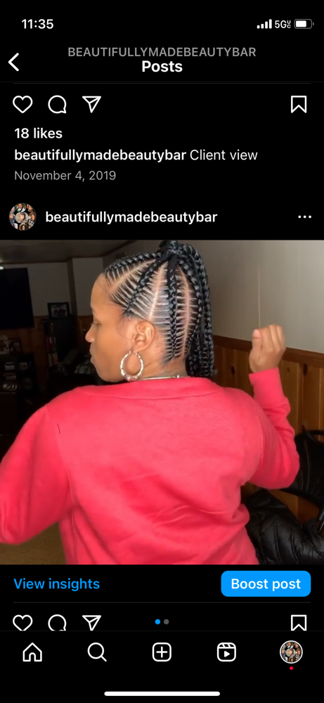 Stitch Ponytail - Large