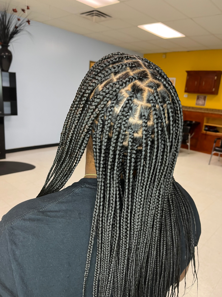 Small Knotless Braids
