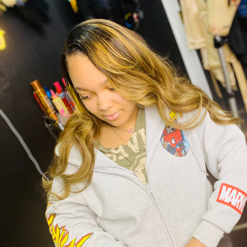 Partial Quick Weave (no Hair) at Royal Throne in Raleigh, NC