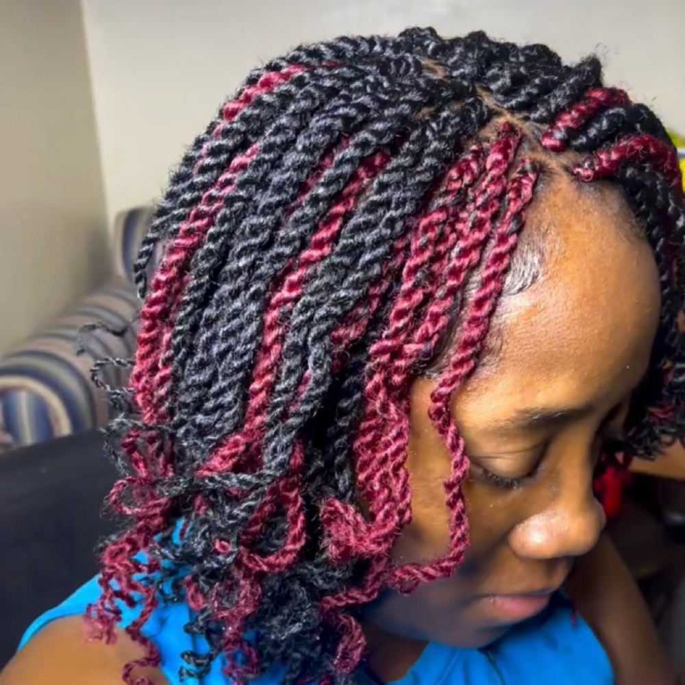 Kids Small Twists 5/10 Years at Bita’s Beauty Glam