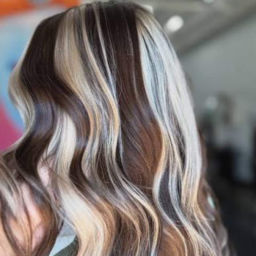 Block Color at Ardent Salon & Barbershop in Edinburg, VA