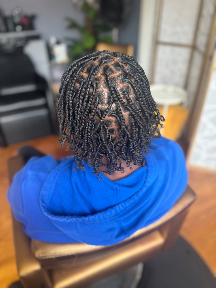 Two Strand Starter Locs