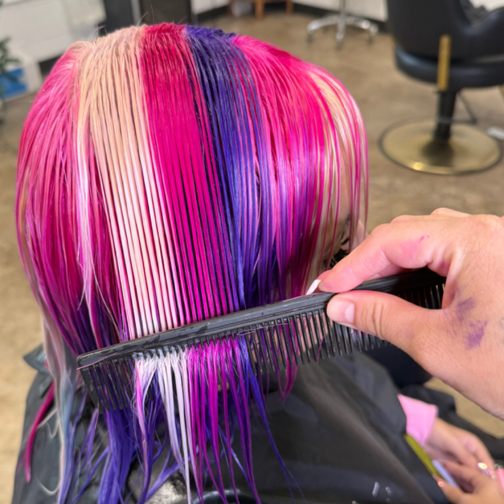 Creative Color Placement ( Add On ) at SoftiHair in Dallas, TX