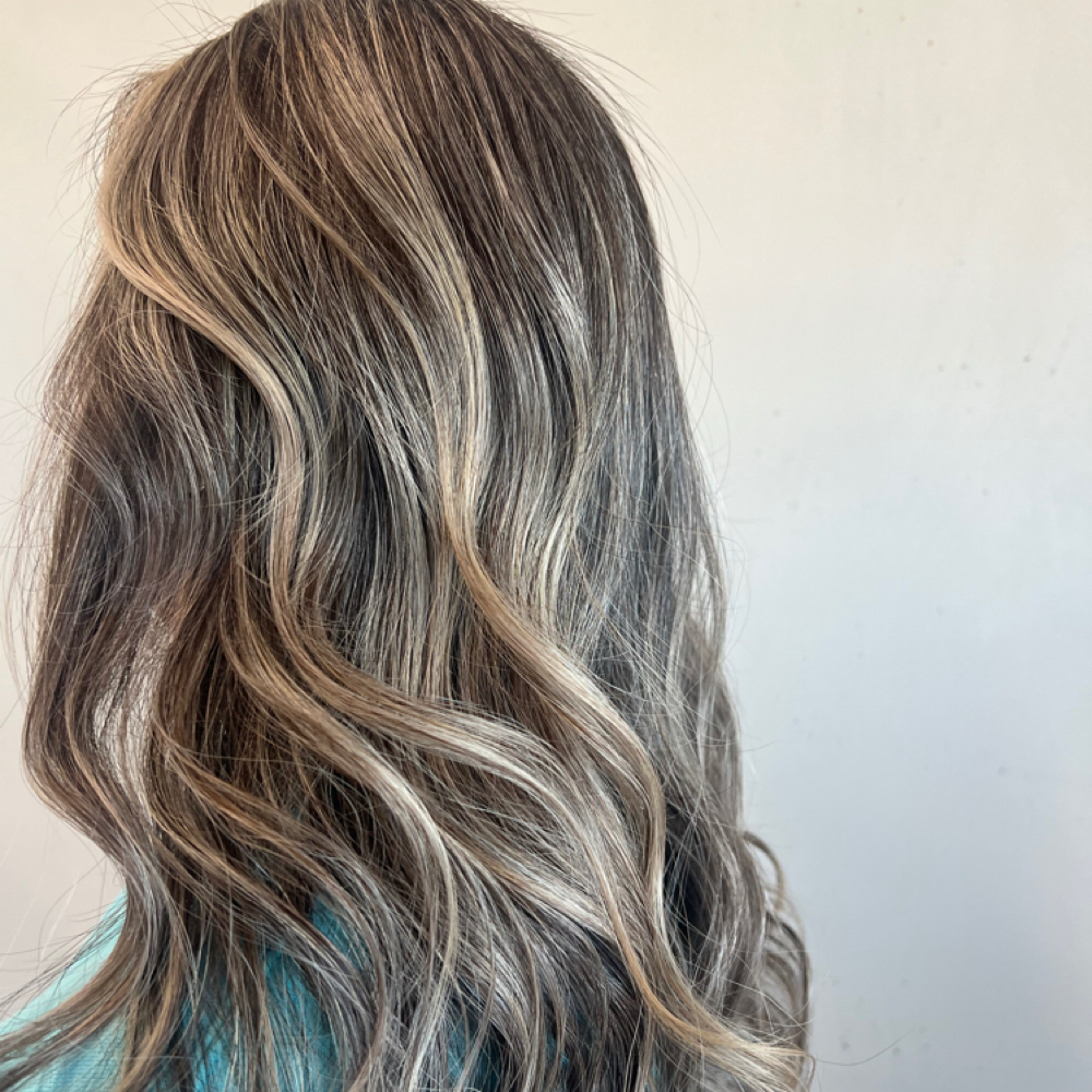 Hair Color Babylights at Azul Hair Salon in Longview, TX