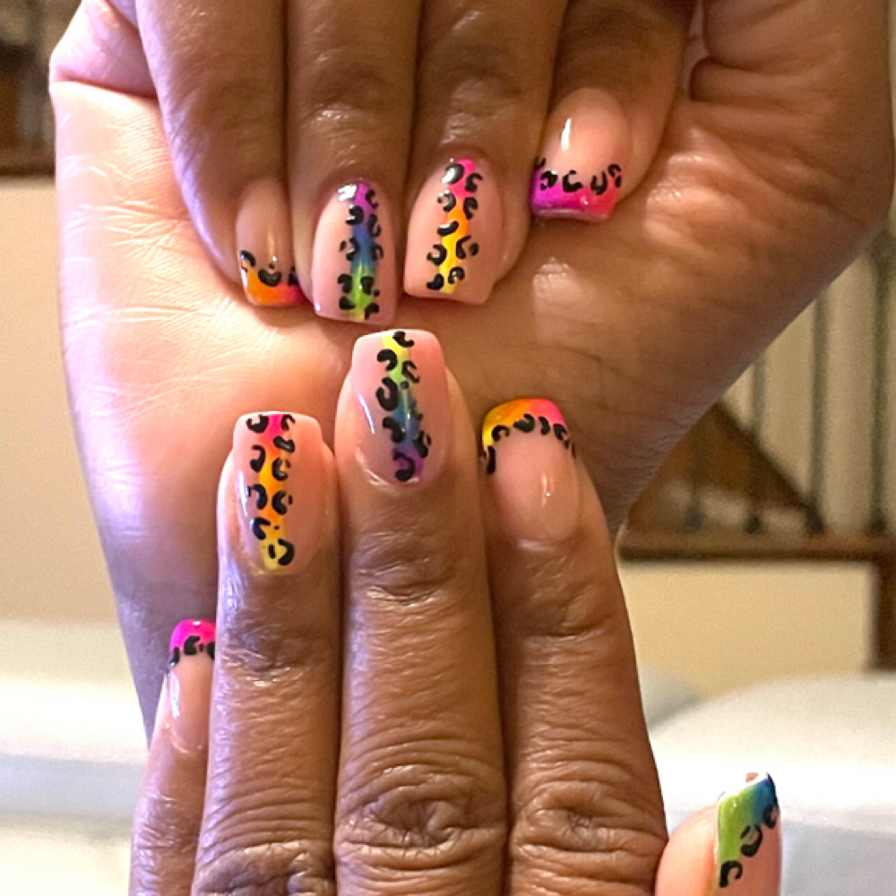 STRUCTURED GEL OVERLAY at Koted by Kish Nail Studio in Forney, TX