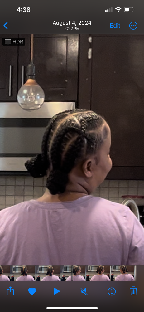 Cornrows (2-8)