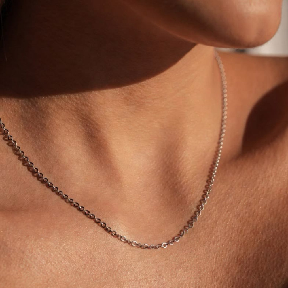 silver necklace at Lilly's Beautee Bar in Ferndale, MI