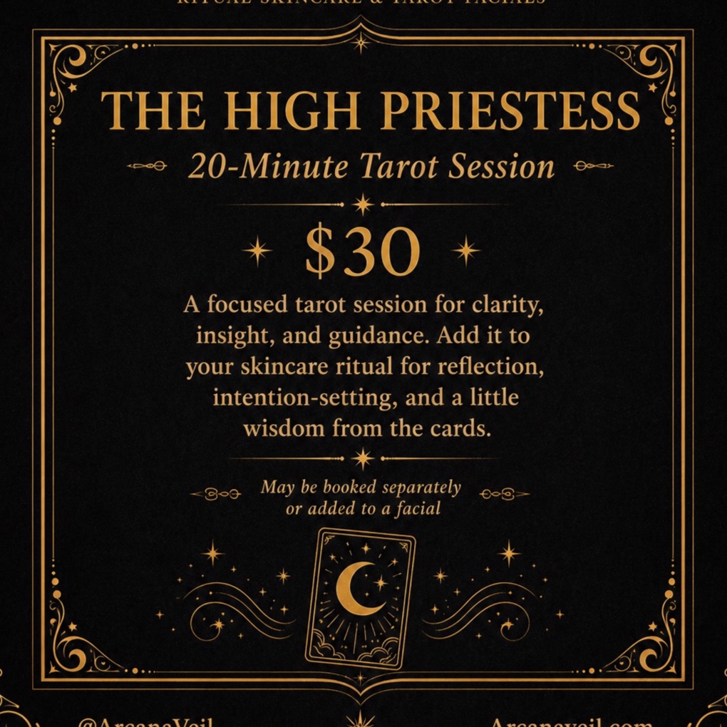 The High Priestess at Arcana Veil in Alameda, CA