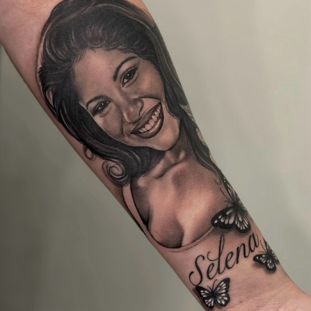 Portrait w/ Multiple Add Ons at Revision Body Art in Covina, CA