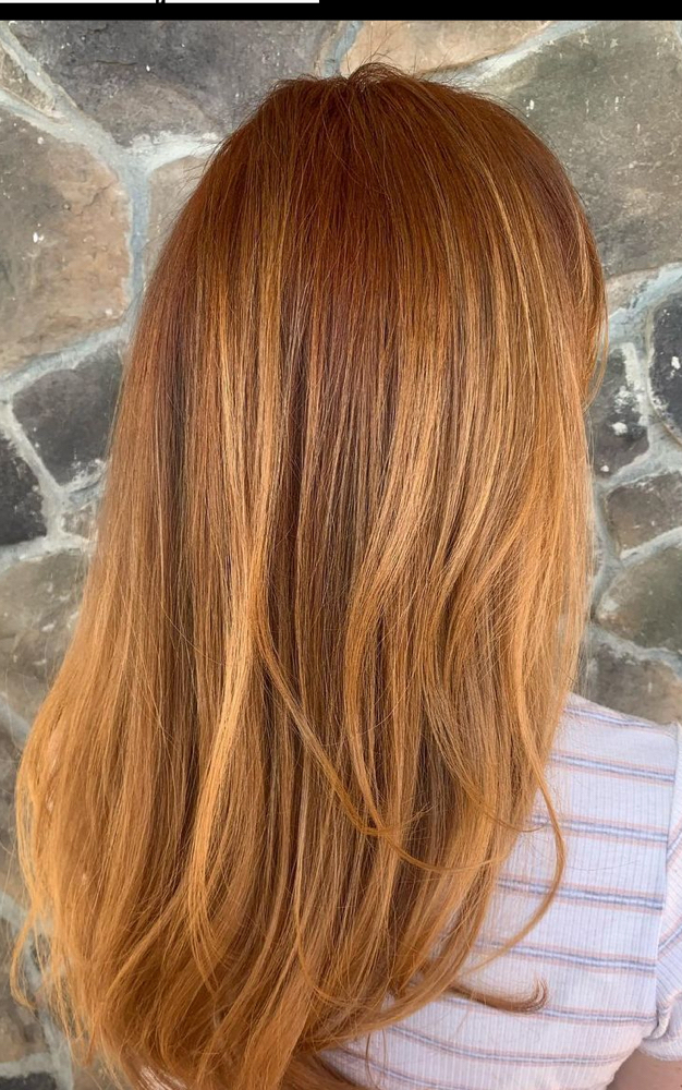 Base Color and Half Balyage