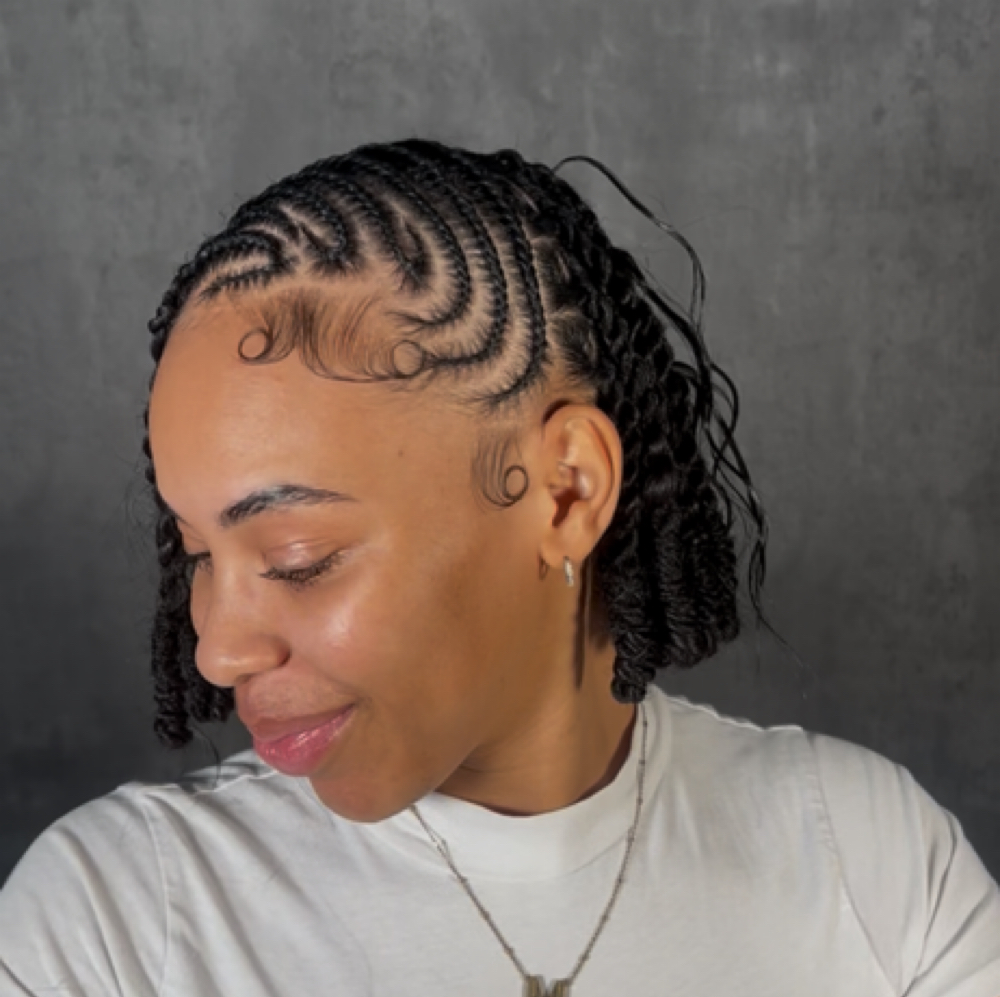 Lemonade Fulani Loc'd Bob at Coilz in Smyrna, GA