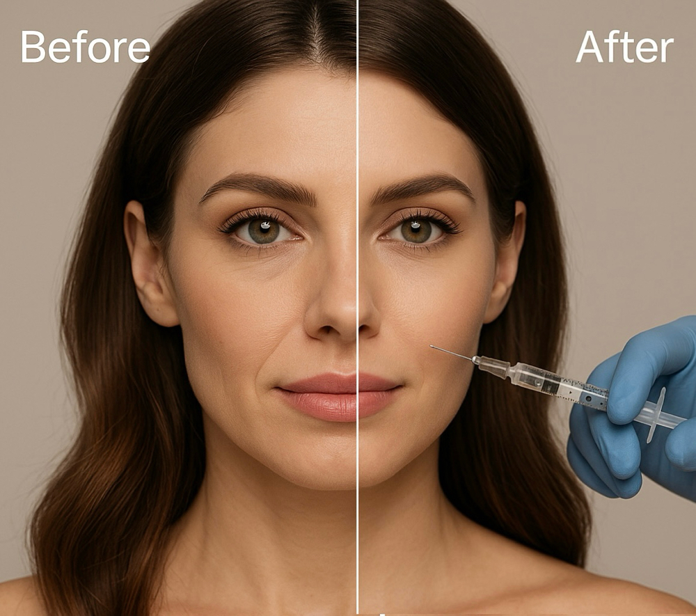 Smile Line (Nasolabial Fold)Fillers at Divine.beauty.7 in Houston, TX